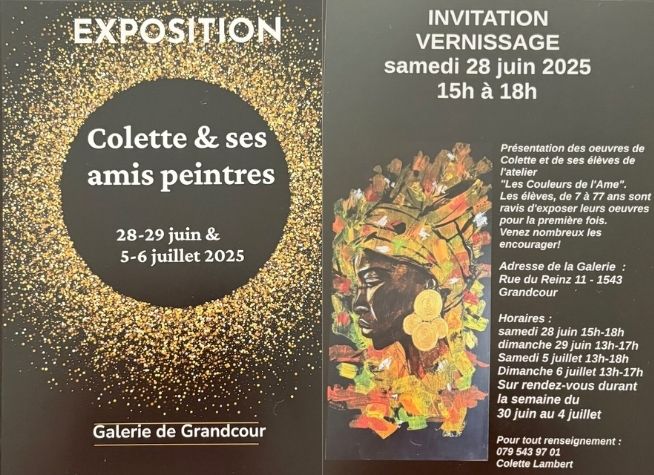Colette & ses amis peintres